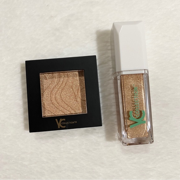 YC Collection Glazed Liquid Highlighter & Powder Highlighter Bundle Set - Picture 1 of 6